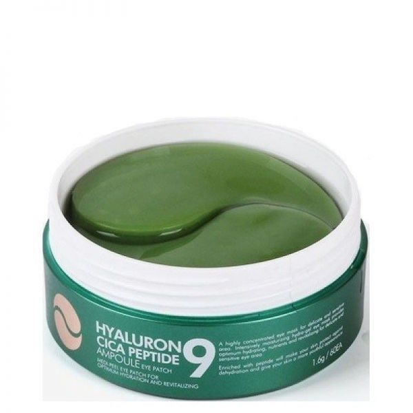 Гідрогелеві патчі заспокійливі з пептидами Medi-Peel Hyaluron Cica Peptide 9 Ampoule Eye Patch, 60 шт NC000093 фото