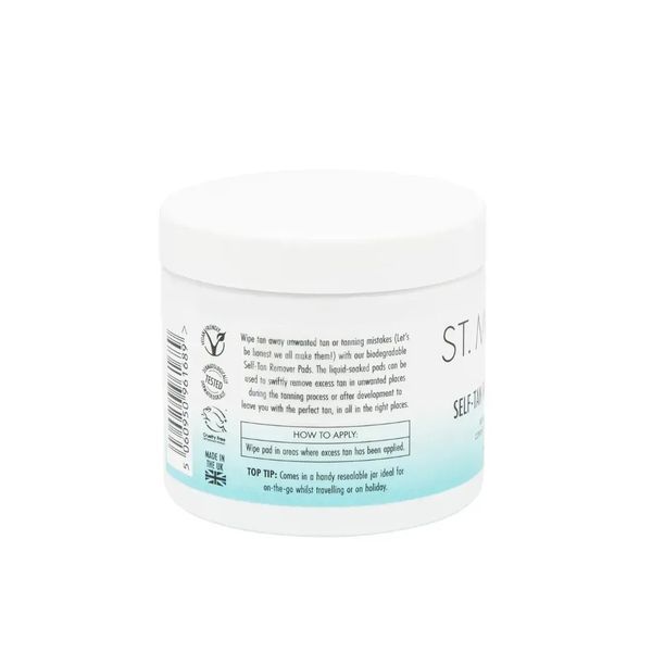 Пади для видалення автозасмаги St.Moriz Professional Self-Tan Remover Pads, 60 pads NC003437 фото