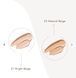 Тональний кушон зі змінним блоком TERRAZEN PERFECT FINISH CUSHION NO.21 Bright Beige, 15 г + 15 г NC003204 фото 4
