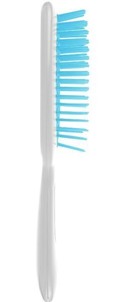 Гребінець для волосся Janeke Superbrush білий із блакитним NC000574 фото