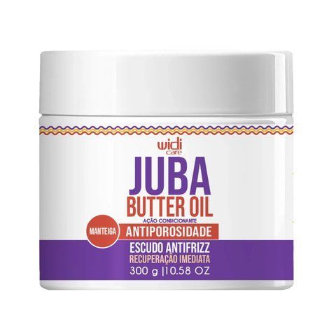 Маска для відновлення та гладкості пористого волосся Widi Care Juba Butter Oil Antiporosidade A&ccedil;&atilde;o Condicionante, 300 г NC004310 фото