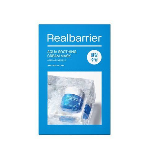Маска тканинна заспокійлива Real Barrier Aqua Soothing Cream Mask, 30 ml NC003755 фото
