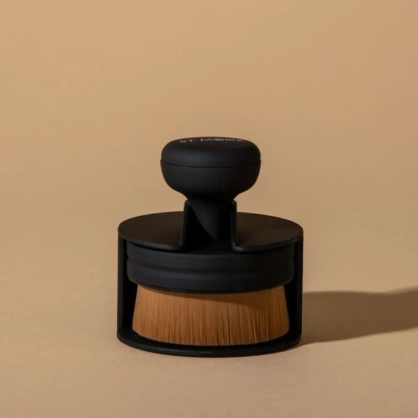 Щітка для нанесення автозасмаги St. Moriz Self-Tanning Applicator Brush & Holder NC003438 фото