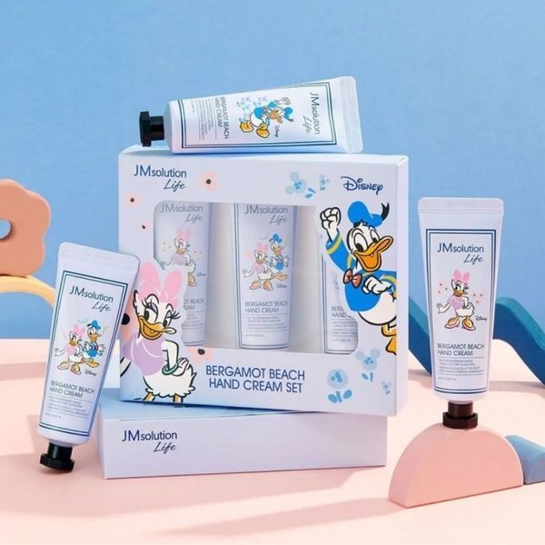 Набір кремів для рук з ароматом бергамоту JMsolution Life Disney Disney Bergamot Beach Hand Cream Set, 3х50ml NC002083 фото