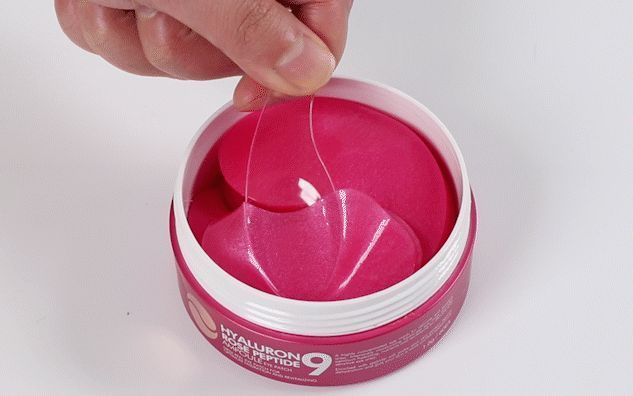 ГІдрогелеві патчі з екстрактом троянди і пептидами Medi-Peel Hyaluron Rose Peptide 9 Ampoule Eye Patch, 60 шт NC000094 фото