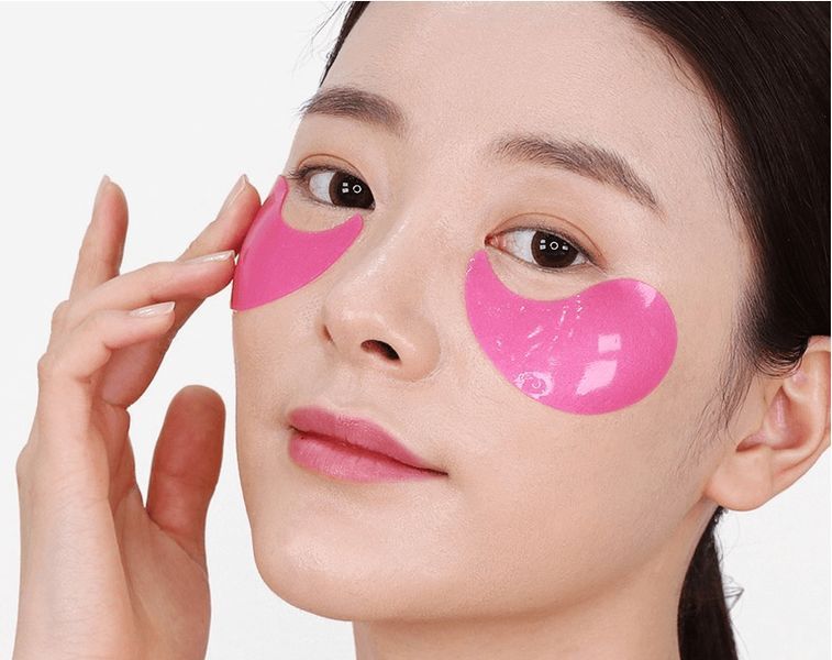 ГІдрогелеві патчі з екстрактом троянди і пептидами Medi-Peel Hyaluron Rose Peptide 9 Ampoule Eye Patch, 60 шт NC000094 фото