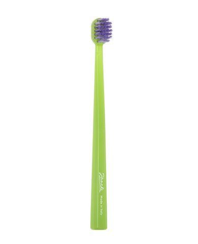 Зубна щітка середньої жорсткості Janeke Medium Toothbrush салатова NC002063 фото