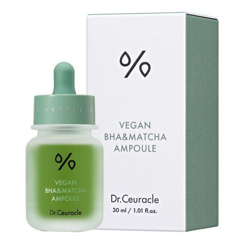 Ампульна сироватка з BHA кислотою та екстрактом чаю Матчa Dr.Ceuracle Vegan BHA&Matcha Ampoule, 30 мл NC002822 фото