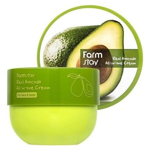 Крем для тіла з авакадо FarmStay Real Avocado All-In-One Cream, 300 мл NC002226 фото