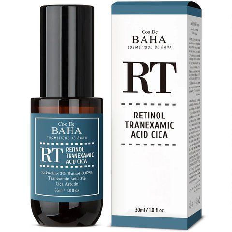Сироватка з ретинолом та транексамовою кислотою COS DE BAHA Retinol & Tranexamic Acid Radiance Boost Facial Serum RT, 30 мл NC002655 фото