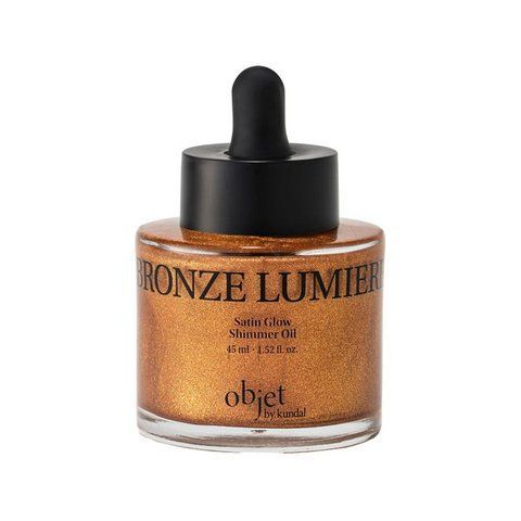 Парфумований шимер для тіла Objet by Kundal Satin Glow Shimmer Oil Bronze Lumier, 45 мл NC004559 фото