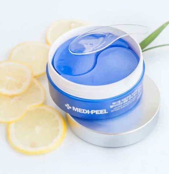 Гідрогелеві патчі зволожуючі з пептидами Medi-Peel Hyaluron Aqua Peptide 9 Ampoule Eye Patch, 60 шт NC000095 фото