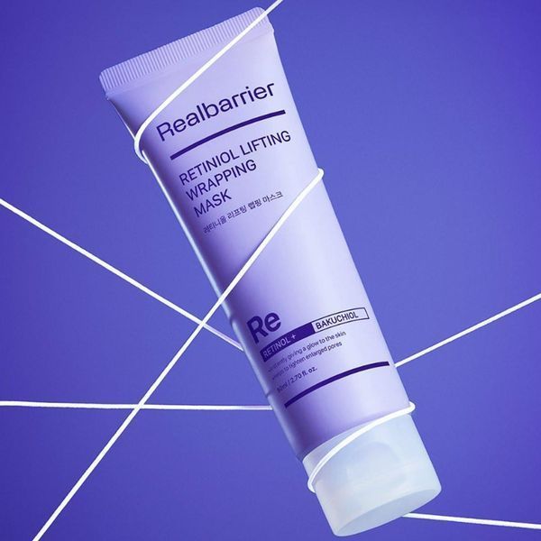 Маска-плівка підтягуюча з ретинолом Real Barrier Retinol Lifting Wrapping Mask, 80 мл NC004226 фото