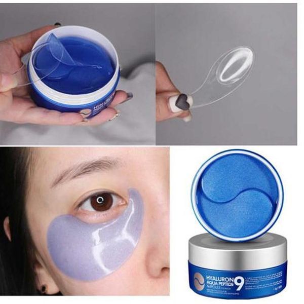 Гідрогелеві патчі зволожуючі з пептидами Medi-Peel Hyaluron Aqua Peptide 9 Ampoule Eye Patch, 60 шт NC000095 фото