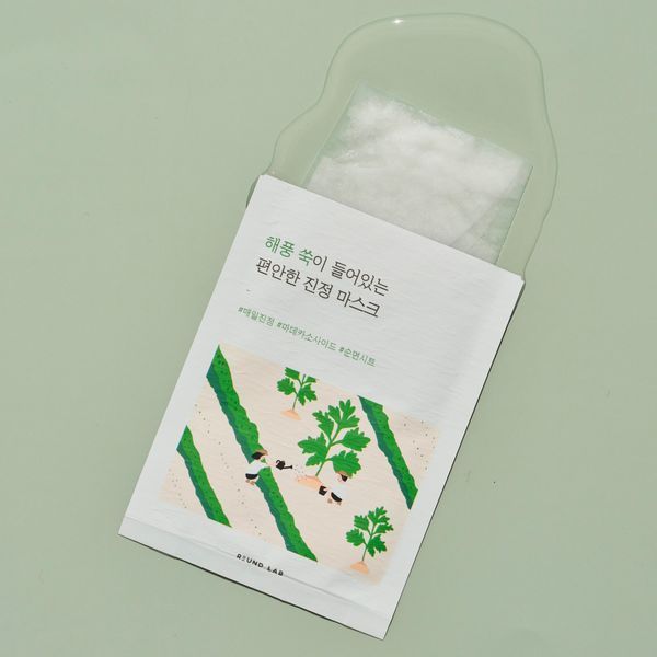 Заспокійлива маска ROUND LAB Mugwort Calming Mask Sheet 25 ml NC000479 фото