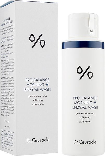 Ранкова ензимна пудра з пробіотиками Dr.Ceuracle Pro-Balance Morning Enzyme Wash, 50 гр NC000947 фото