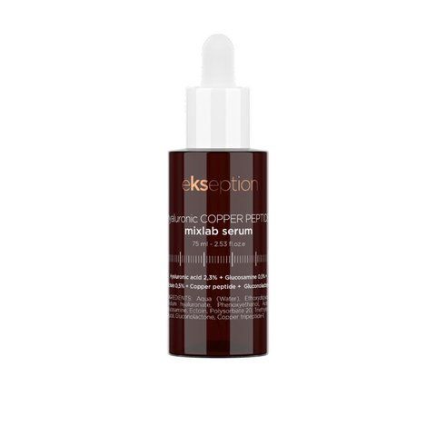 Процедурна сироватка для ліфтингу та омолодження Ekseption Hyaluronic Сopper Peptide Mixlab Serum, 75 мл NC003835 фото