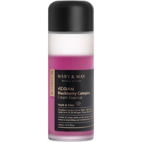 Крем-есенція для обличчя з веганським ожиновим комплексом Mary & May Vegan Blackberry Complex Cream Essence 140ml NC002230 фото