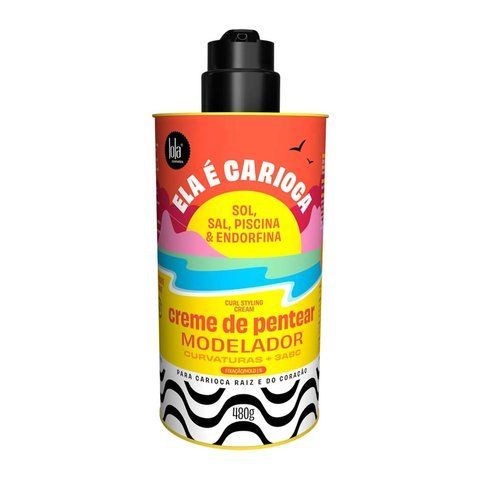 Крем моделюючий для кучерявого волосся Lola From Rio 3ABC Ela &eacute; Carioca Modelador, 480 г NC002613 фото