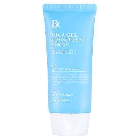 Зволожувальна сонцезахисна крем-сироватка з центелою Benton CICA Gel Sunscreen Serum SPF50 PA++++, 50 мл NC001993 фото