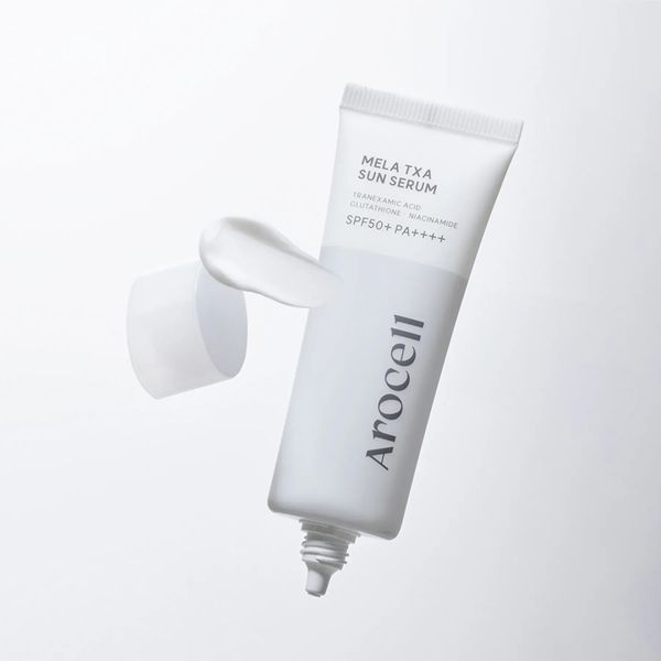Сонцезахисна сироватка з транексамовою кислотою Arocell Mela TXA Sun Serum SPF50+ PA++++, 40 мл NC004639 фото