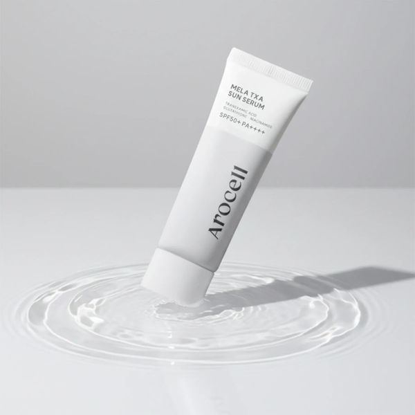 Сонцезахисна сироватка з транексамовою кислотою Arocell Mela TXA Sun Serum SPF50+ PA++++, 40 мл NC004639 фото