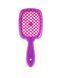 Гребінець для волосся Janeke Superbrush small фіолетовий з рожевим NC003018 фото