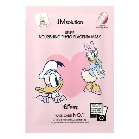 Поживна тканинна маска для обличчя з фіто плацентою JMsolution Disney Selfie Nourishing Phyto Placenta Mask, 30 ml NC002020 фото
