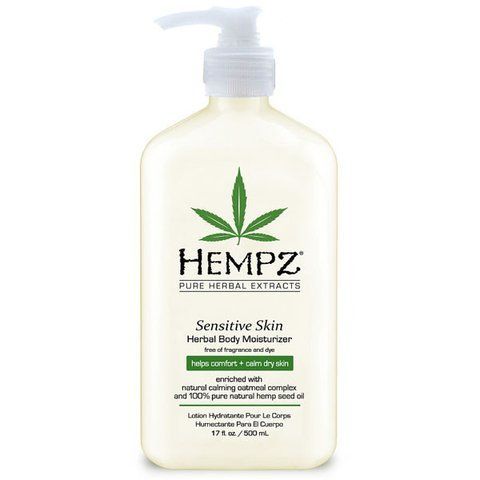 Зволожуюче молочко для чутливої шкіри тіла (без аромату) HEMPZ 500мл NC000826 фото