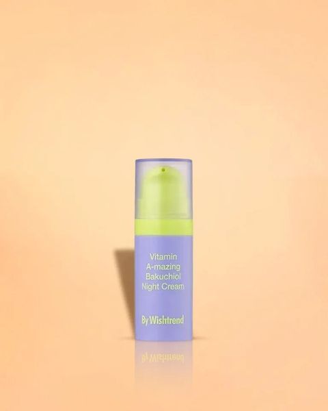 Нічний крем з ретинолом та бакучіолом By Wishtrend Vitamin A-mazing Bakuchiol Night Cream 10мл NC002106 фото