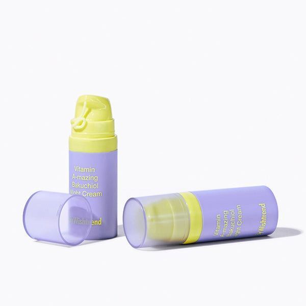 Нічний крем з ретинолом та бакучіолом By Wishtrend Vitamin A-mazing Bakuchiol Night Cream 10мл NC002106 фото