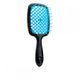 Гребінець для волосся Janeke Superbrush чорний із блакитним NC000577 фото