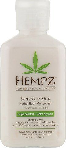 Зволожуюче молочко для чутливої шкіри тіла (без аромату) HEMPZ 66мл NC000827 фото