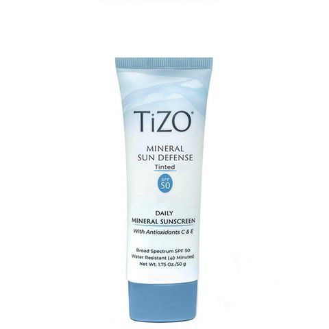 Крем мінеральний сонцезахисний з відтінком TiZO Mineral Sun Defense Tinted SPF 50, 50 г NC003480 фото