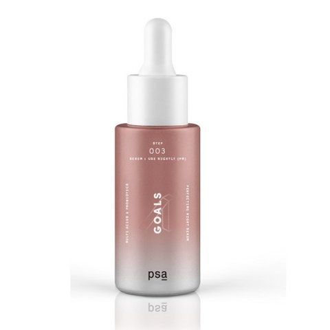 Антиоксидантна нічна сироватка PSA Goals multi acids and probiotics perfecting night serum 30ml NC001583 фото