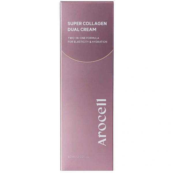 Подвійний крем з колагеном та полінуклеотидами Arocell Super Collagen Dual Cream, 60 мл NC004640 фото