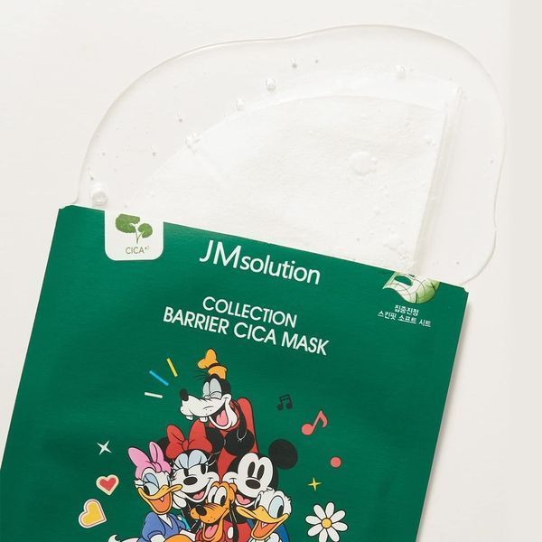 Тканинна маска для обличчя JMsolution Disney Collection Barrier Cica Mask, 30 мл NC002993 фото