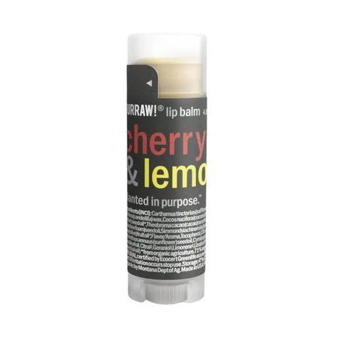 Бальзам для губ Hurraw! Cherry & Lemon Lip Balm 4,8 г NC003658 фото