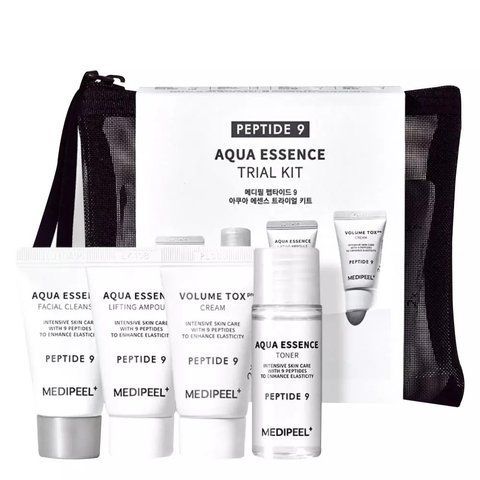 Набір мініатюр для обличчя з пептидами Medi-Peel Peptide 9 Aqua Essence Trial Kit NC002344 фото
