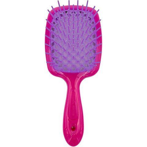 Гребінець для волосся Janeke Superbrush рожевий з фіолетовим NC000624 фото