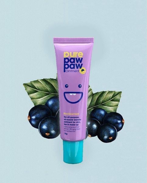 Бальзам для губ відновлюючий Pure Paw Paw Blackcurrant 15г NC000149 фото