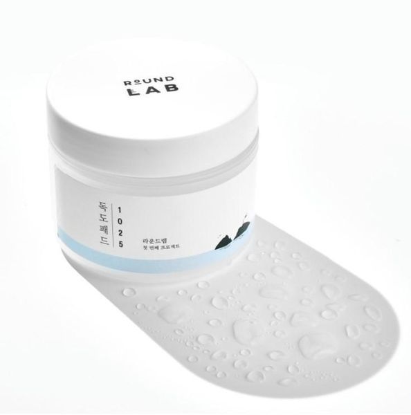 Заспокійливі тонер-педи ROUND LAB 1025 Dokdo Pad 70 шт NC000460 фото