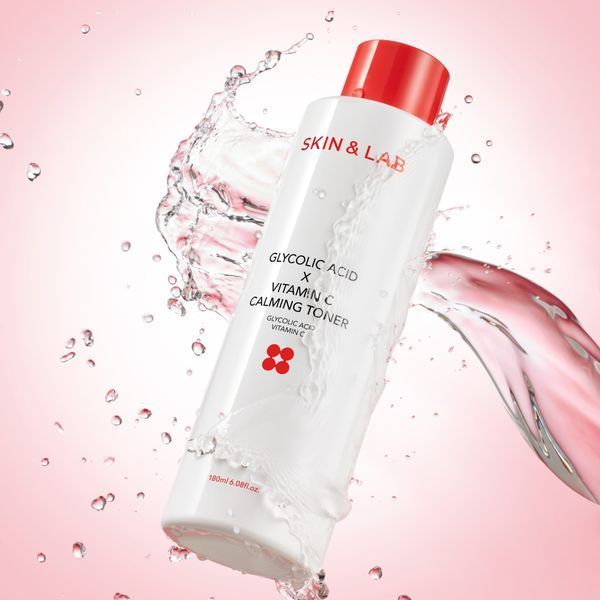Заспокійливий тонер з гліколевою кислотою та вітаміном C SKIN&LAB Glycolic Acid &times; Vitamin C Calming Toner, 180 мл NC004099 фото