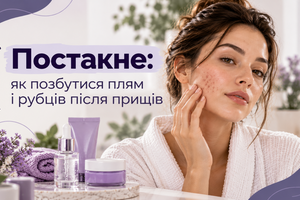 Постакне: як позбутися плям і рубців після прищів фото