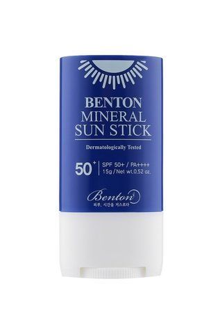 Сонцезахисний стік на мінеральній основі Benton Mineral Sun Stick SPF50+ PA++++, 15 г NC002211 фото
