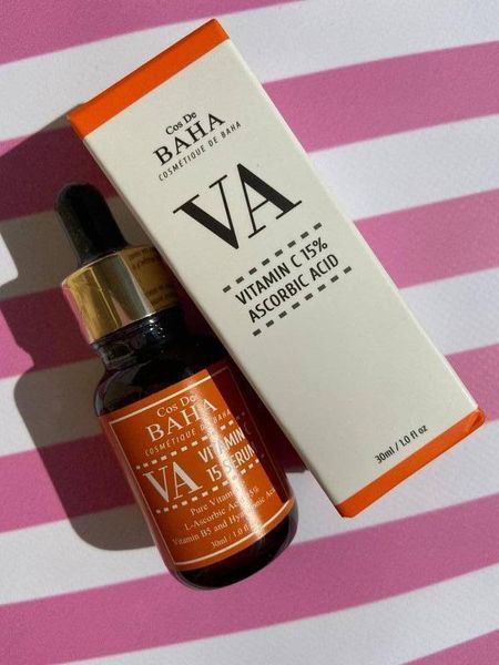 Сироватка для обличчя COS DE BAHA Vitamin C 15% Serum - Ascorbic Acid, 30 мл NC000370 фото
