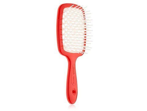 Гребінець для волосся Janeke Superbrush червоний з білим NC000579 фото