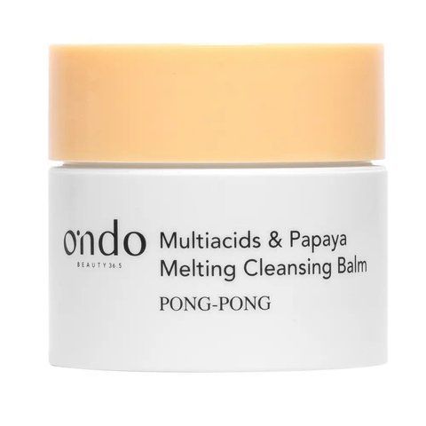 Бальзам для зняття макіяжу Ondo Beauty 36.5 Multi Acids & Papaya Melting Cleansing Balm, 100 мл NC001804 фото