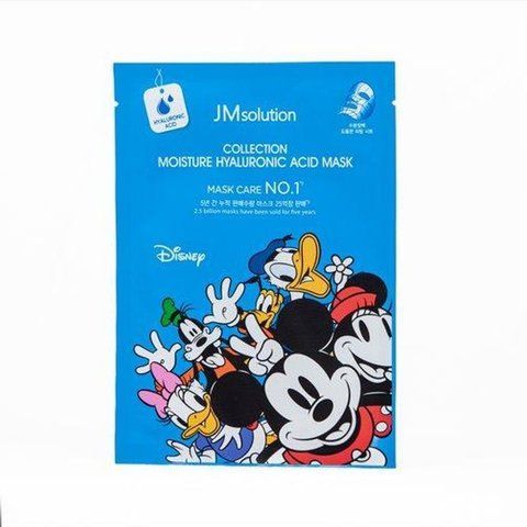 Тканинна маска для обличчя з гіалуроновою кислотою JMsolution Disney Collection Moisture Hyaluronic Acid Mask, 30 мл NC002994 фото