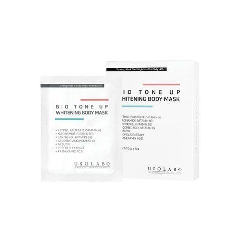 Освітлююча маска для тіла USOLAB Bio Tone Up Whitening Body Mask, 5шт NC001706 фото